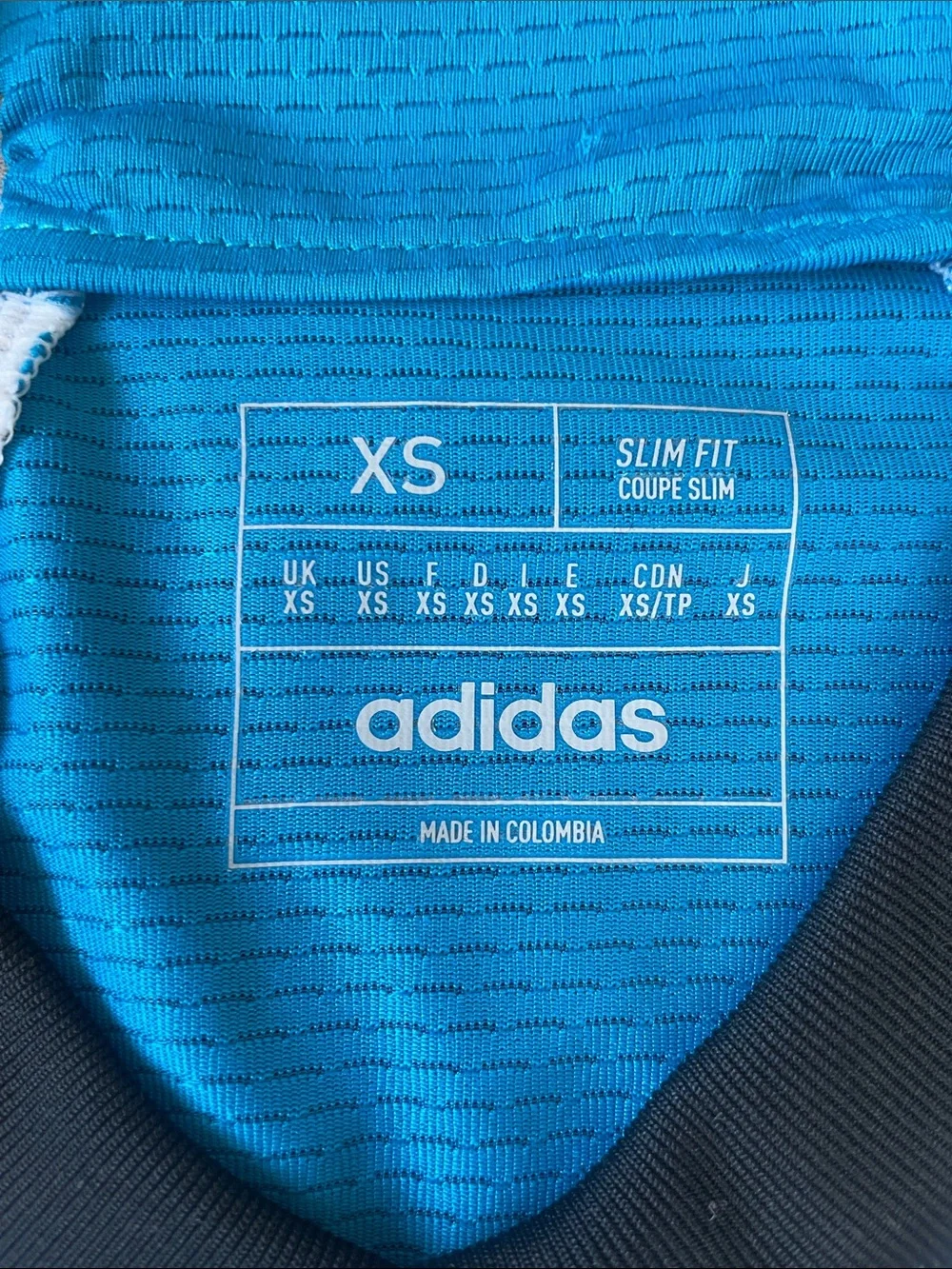 adidas Charlotte FC Light Blue and White Gradient 'ally' Soccer Jersey